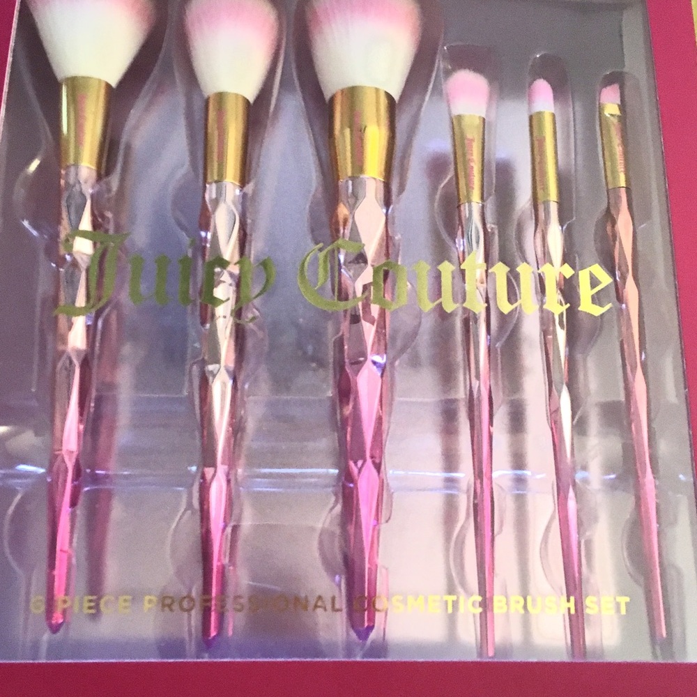 Juicy Couture 6 piece professional brush set - Picture 1 of 3